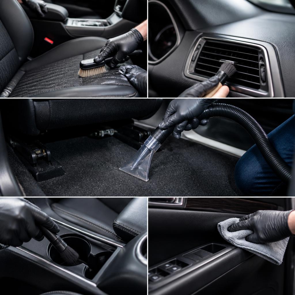 GARACORT BASEのプロによる車内清掃