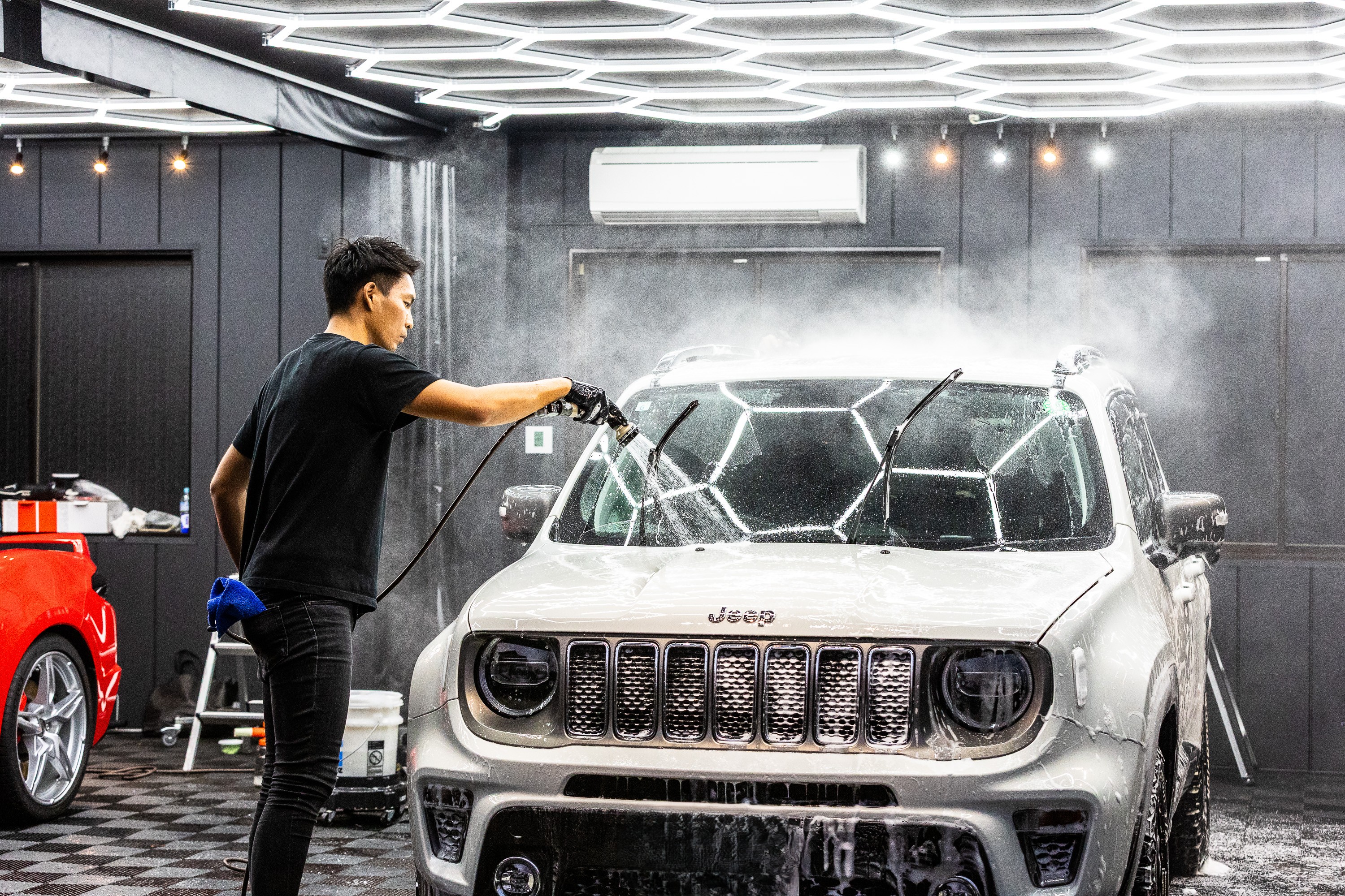 GARACORT BASEの洗車サービス