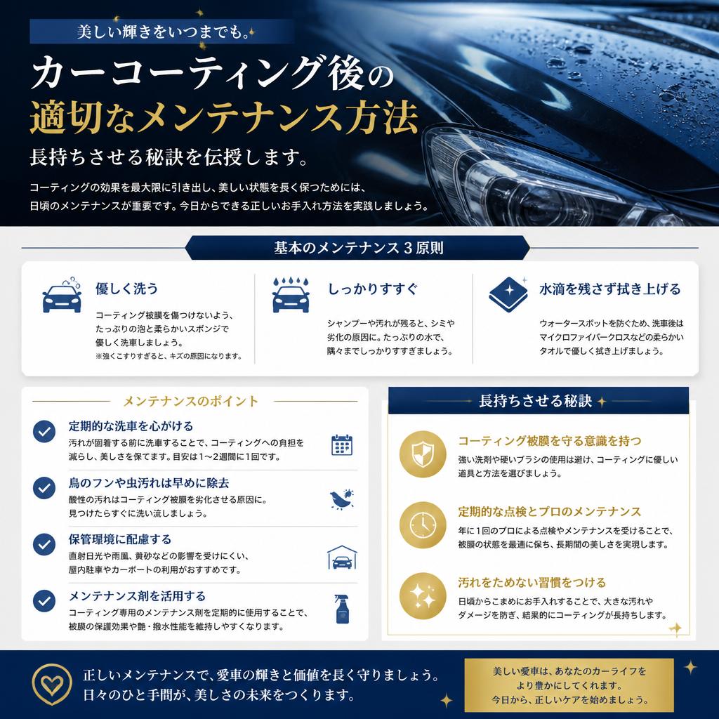 4. 施工後のメンテナンス方法