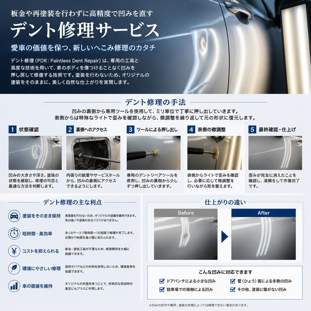 デント修理で元通り