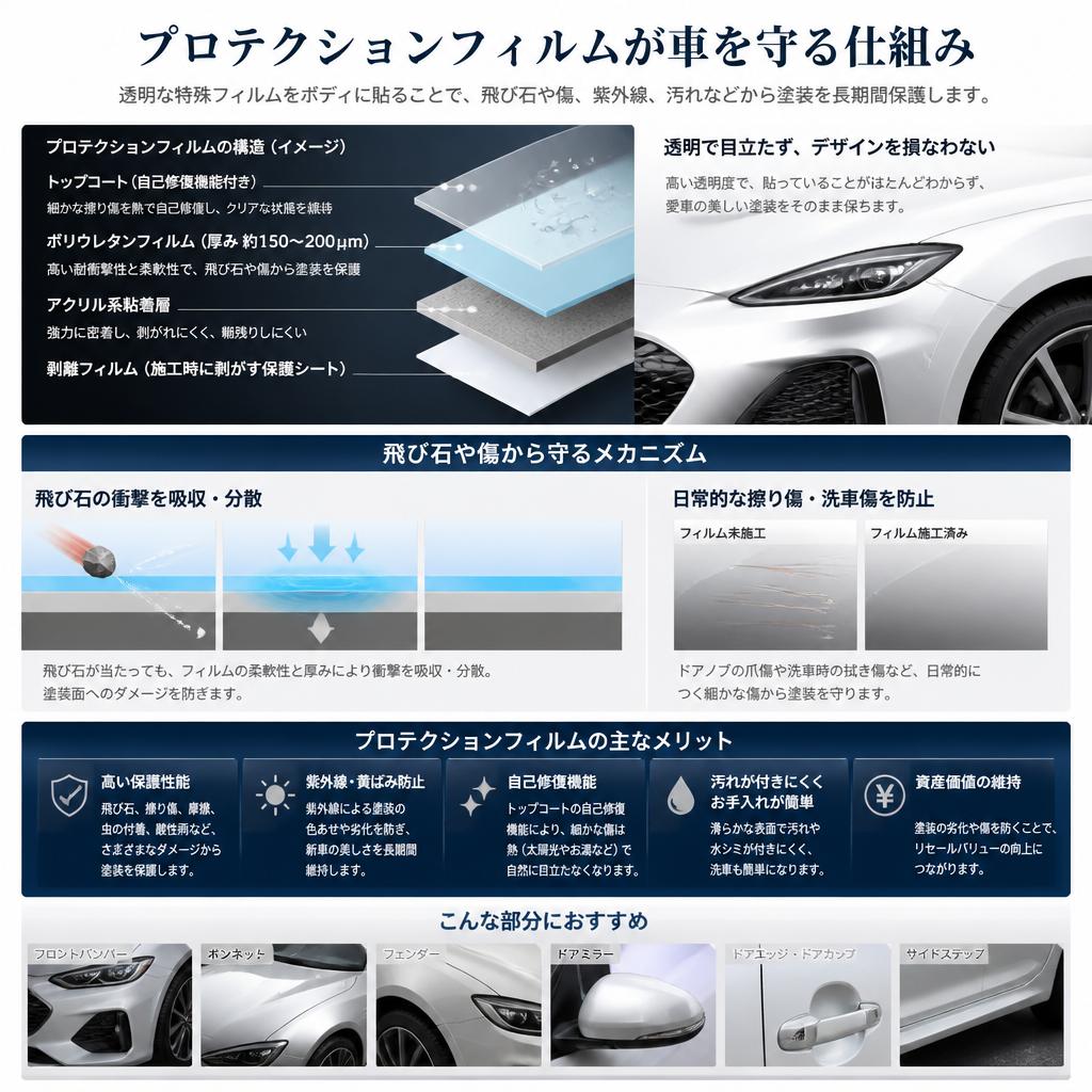 プロテクションフィルムの重要性