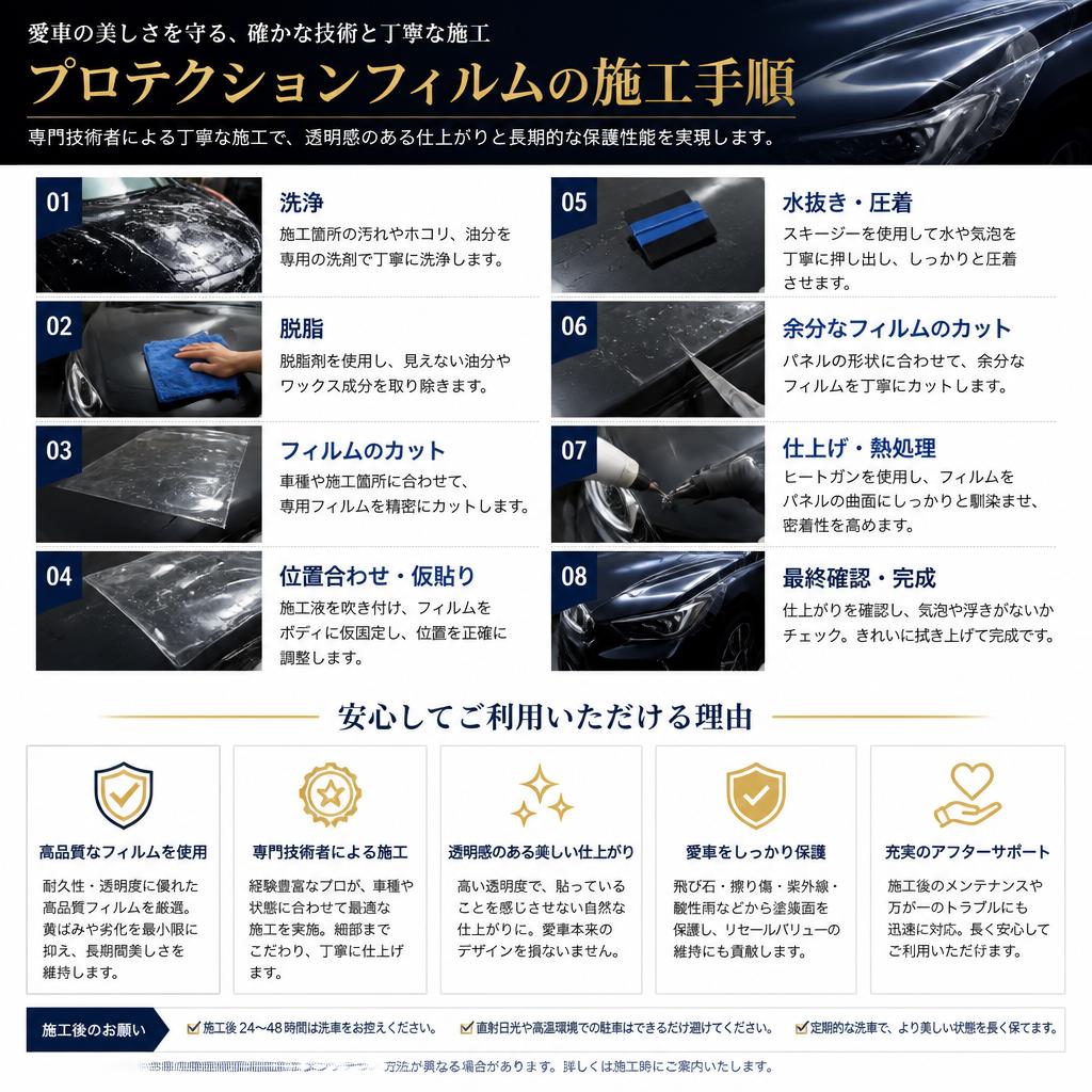 施工の流れ