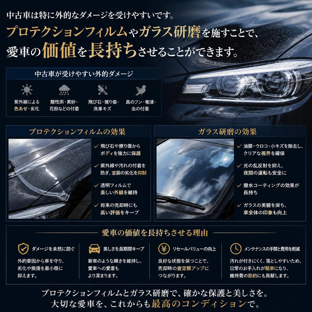 5. 中古車の価値を守る方法
