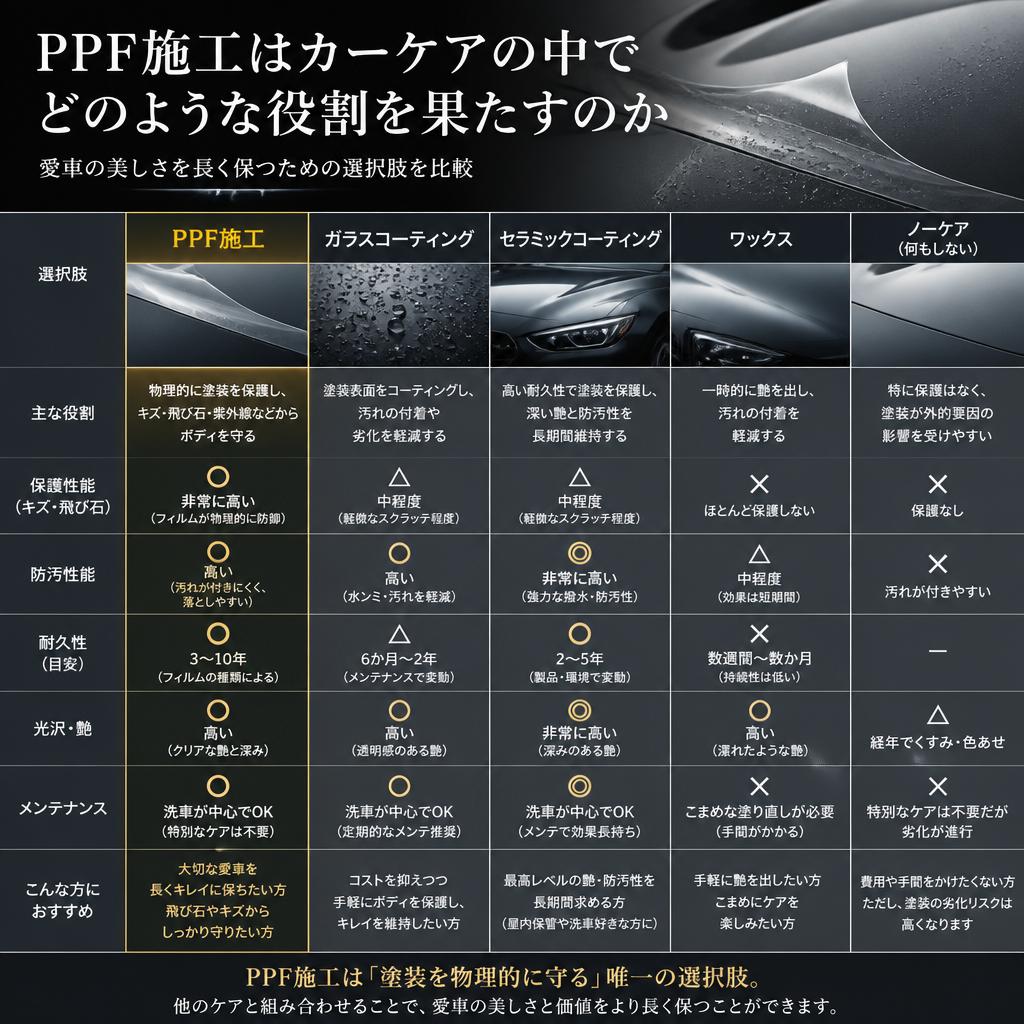 カーケアの選択肢としてのPPF