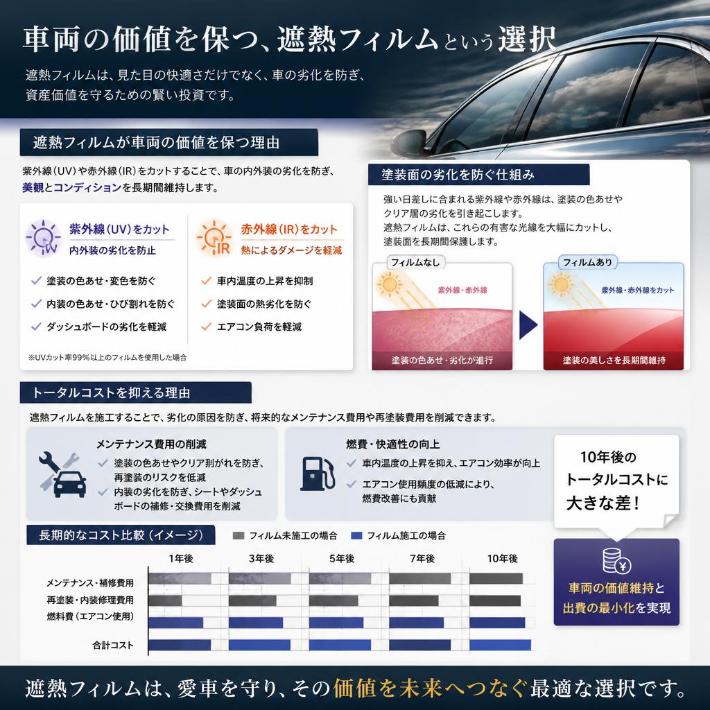 3. 車両保護フィルムの重要性