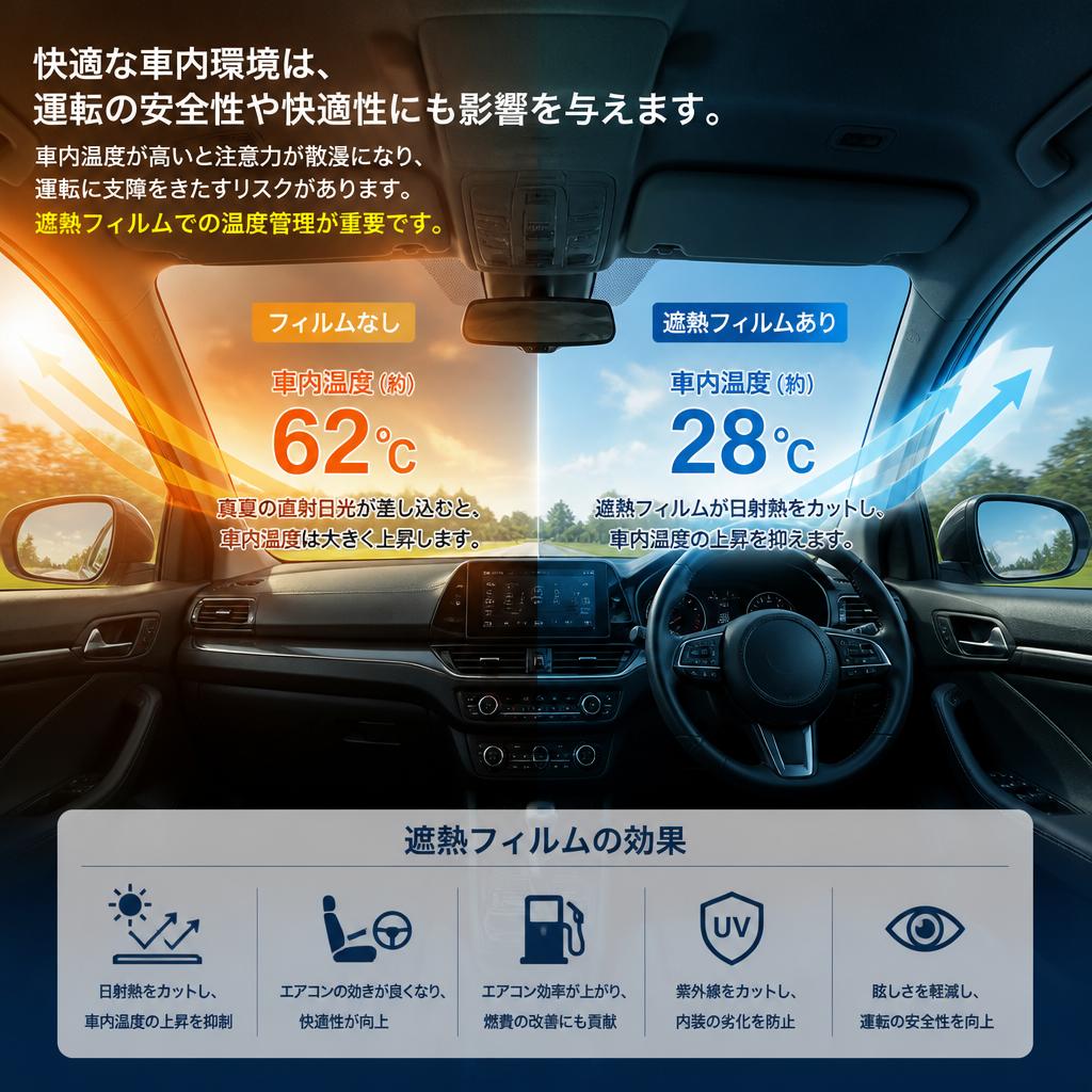 車内温度管理の重要性