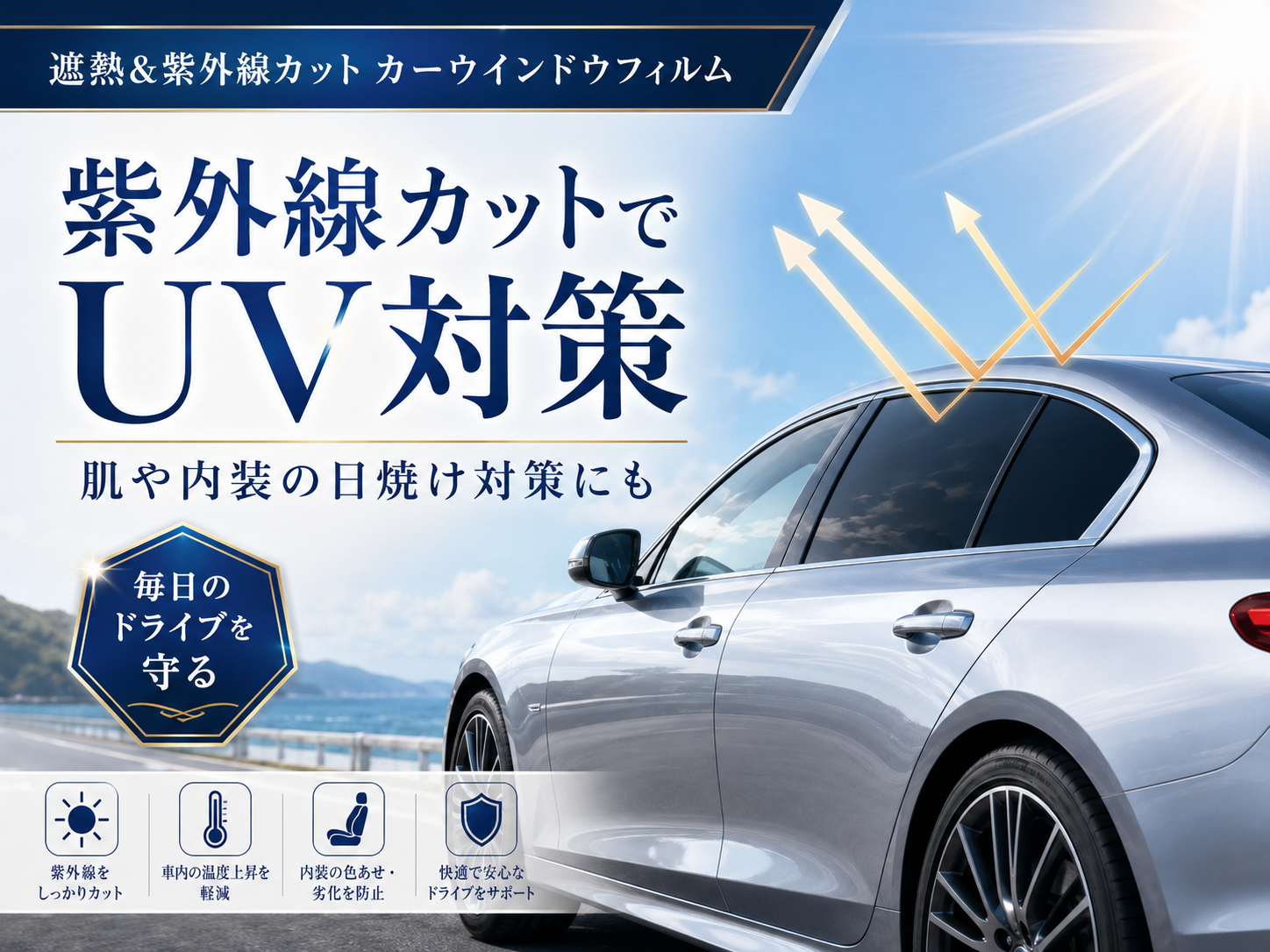 2. 遮熱・紫外線カットの効果