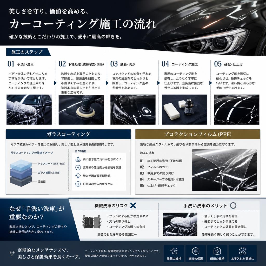 高品質な施工プロセス