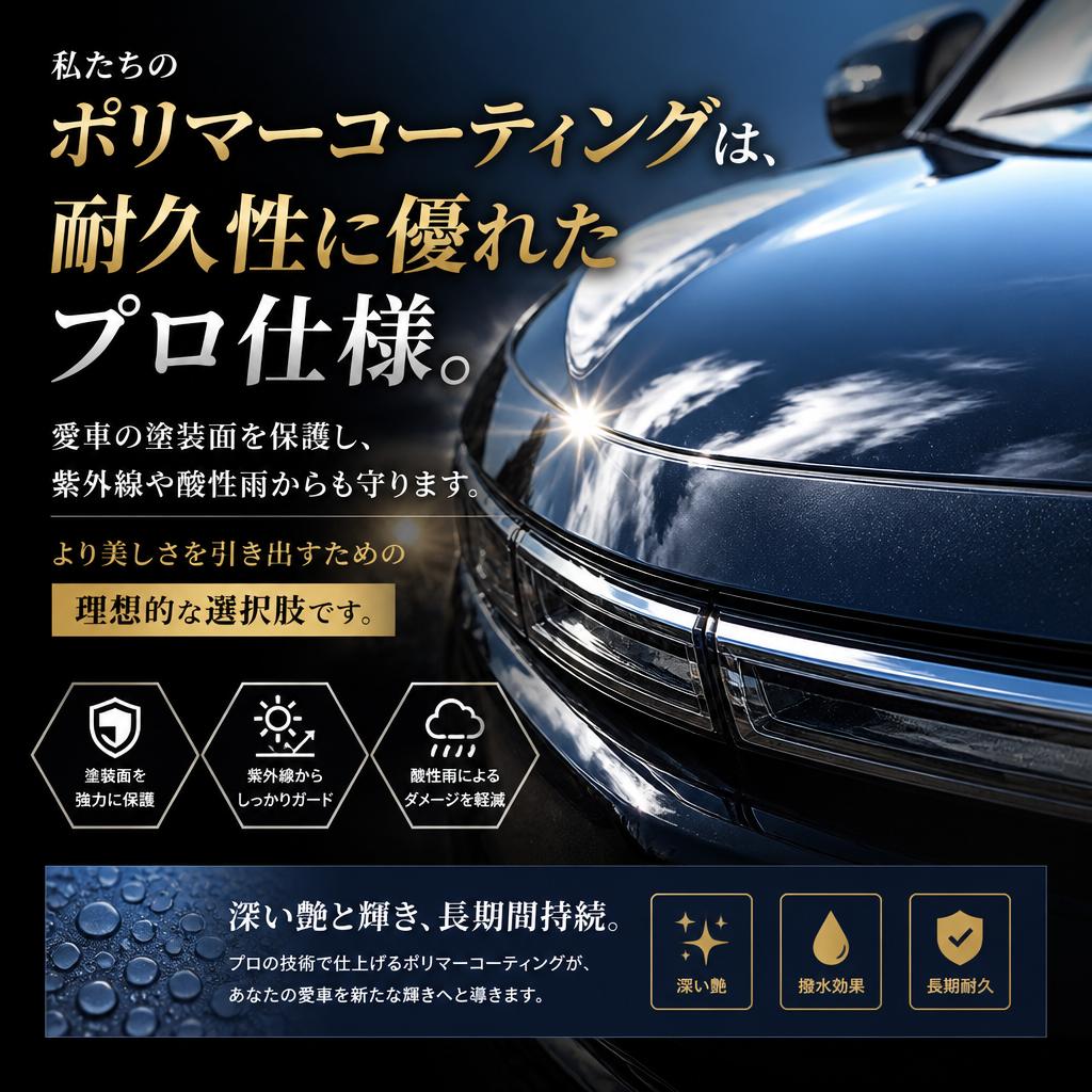 効果的なポリマーコーティング